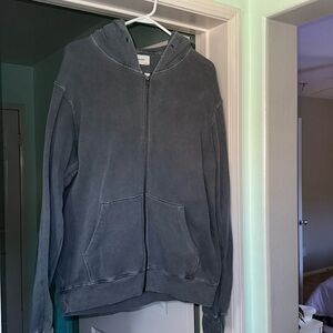 Joah Brow, oversized zip hoodie